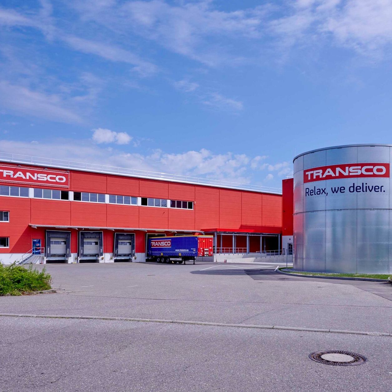Außenansicht Transco Logistikzentrum Gottmadingen