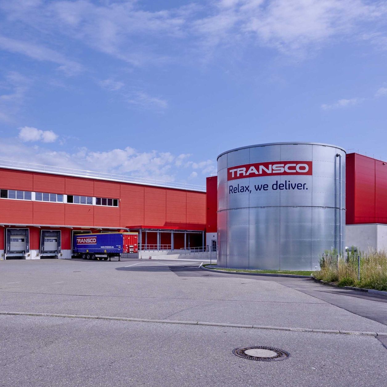 Außenansicht Transco Logistikzentrum Gottmadingen