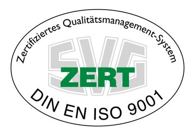 Zertifikat ISO 9001