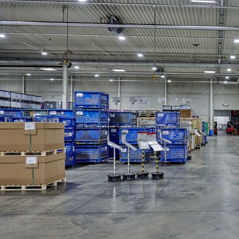 Lagerlogistik gottmadingen Automotivelager mit stapler